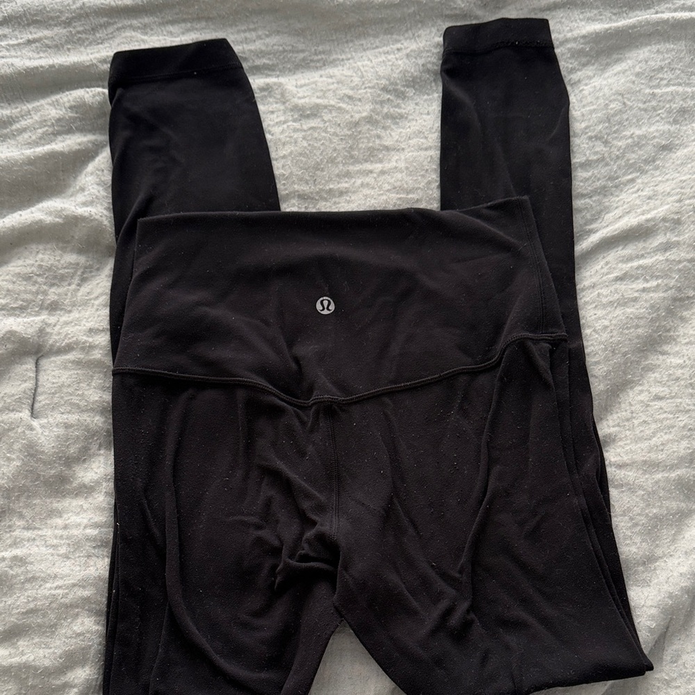 lululemon athletica Black High-Waist Leggings